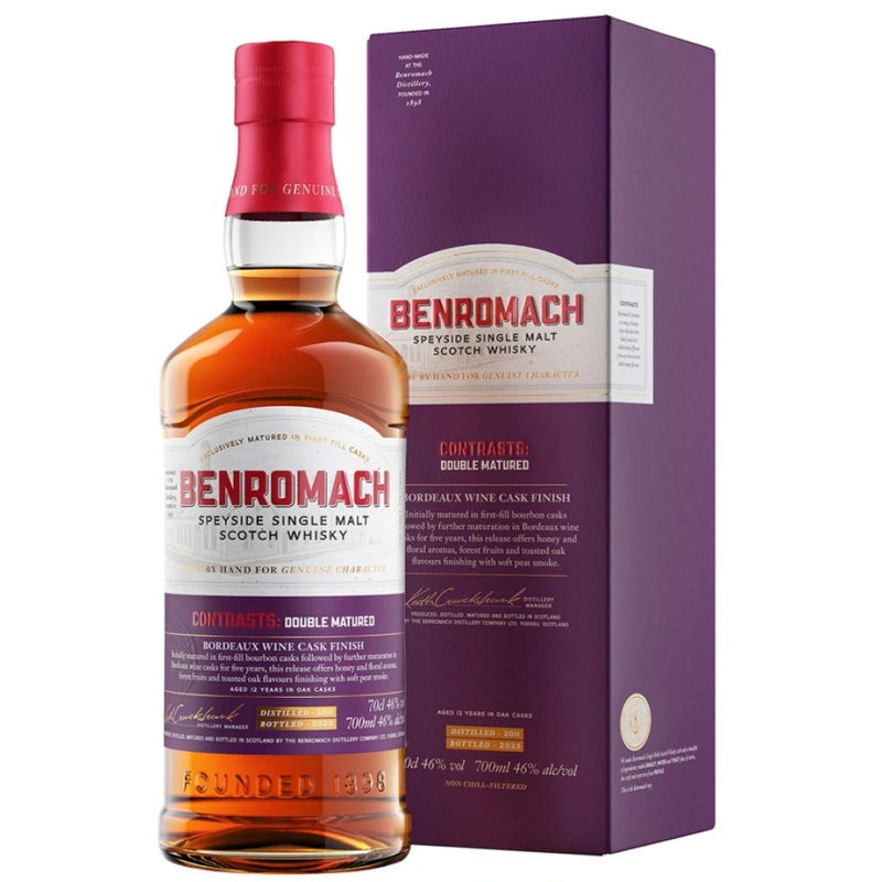 BENROMACH W&B SINGLE CASK BOURBON BARREL #492 2023 700ML @ Windermere [1057084] 700 ml