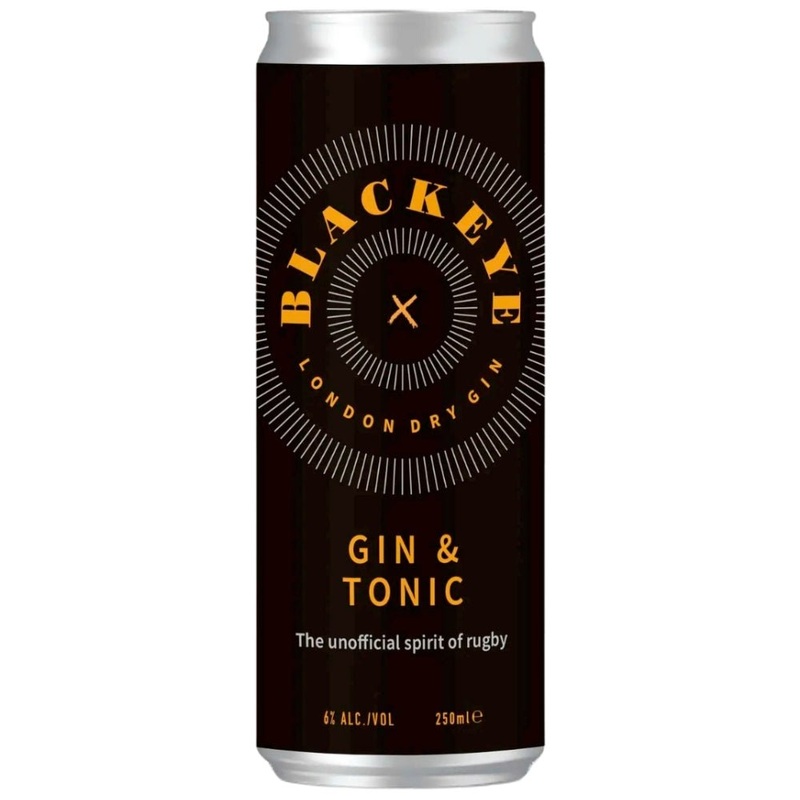 Blackeye Gin & Tonic By Mike Tindall and James Haskell 12pk