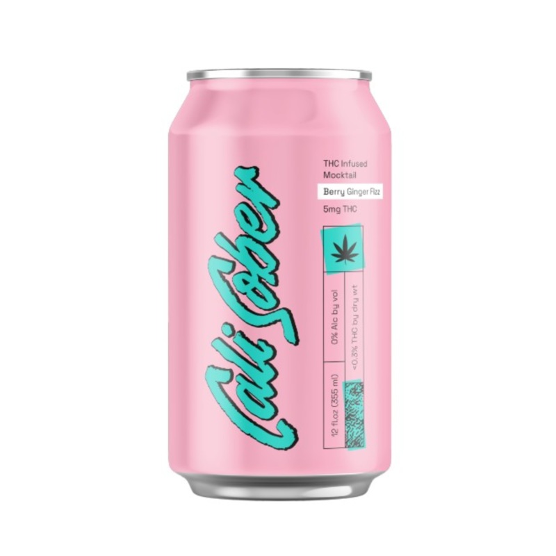 Cali Sober Berry Ginger Fizz