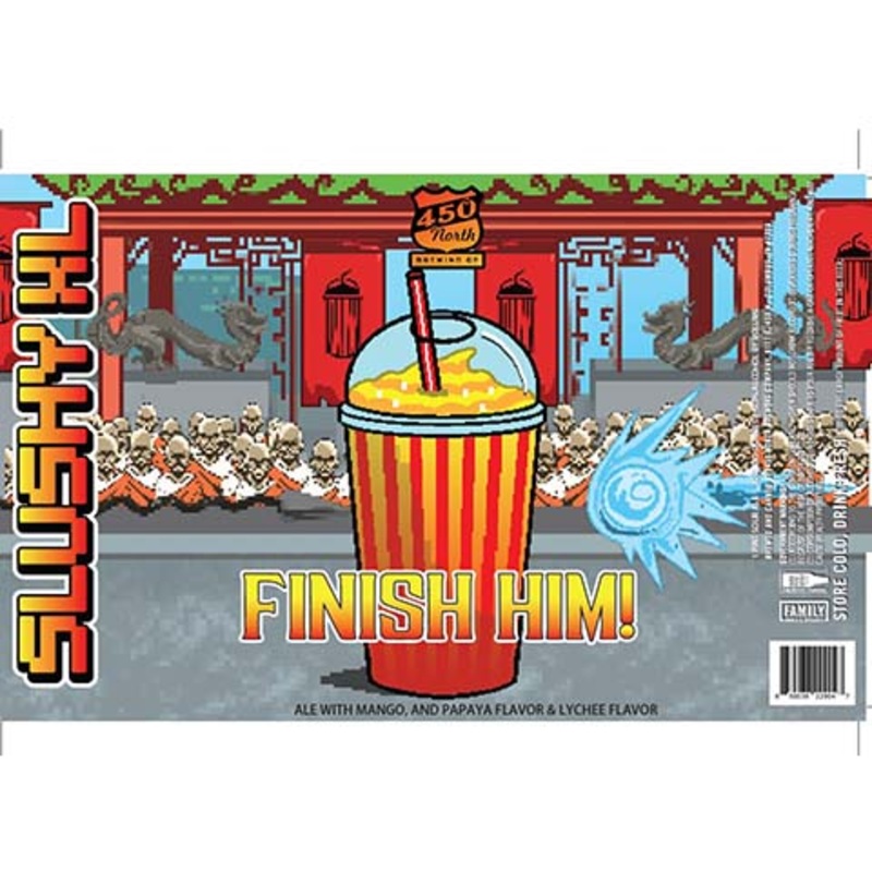 450 North SLUSHY XL Finish Him! Sour 16OZ SINGLE CAN