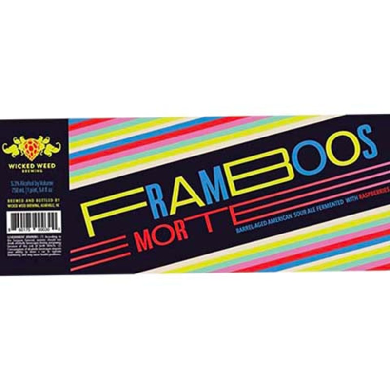 Wicked Weed Framboos Morte Sour 750ML SINGLE BTL