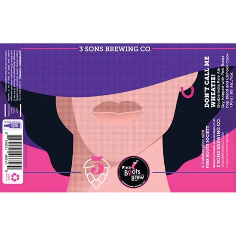 3 Sons Don’t Call Me Wheatie DIPA 16OZ SINGLE CAN