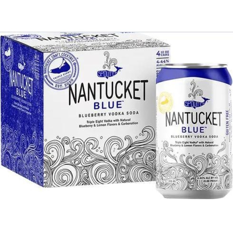 Cocktail Nantucket 4pk Blueberry Vodka Soda 705637