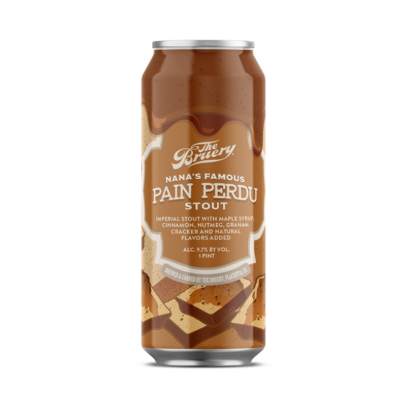 Nana’s Famous Pain Perdu Stout – 16oz. Can