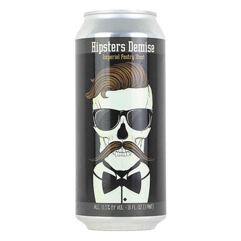 Wild Barrel Hipsters Demise Imperial Pastry Stout 16OZ SINGLE CAN