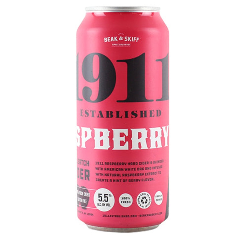 Beak & Skiff 1911 Raspberry Cider 16OZ SINGLE CAN