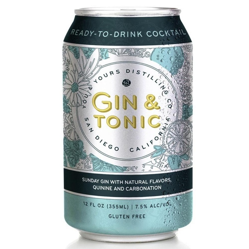 You & Yours Distilling Gin & Tonic 4PK
