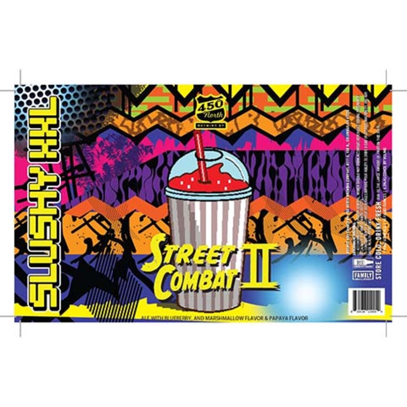 450 North SLUSHY XXL Street Combat II Sour 16OZ SINGLE CAN