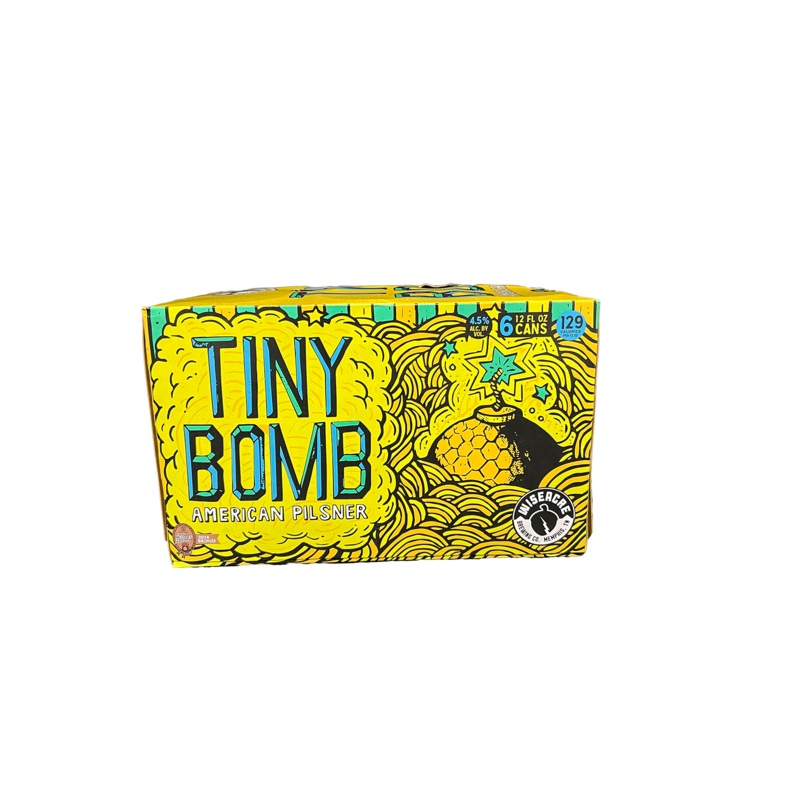 Wiseacre Tiny Bomb Pilsner 6 Pack Cans