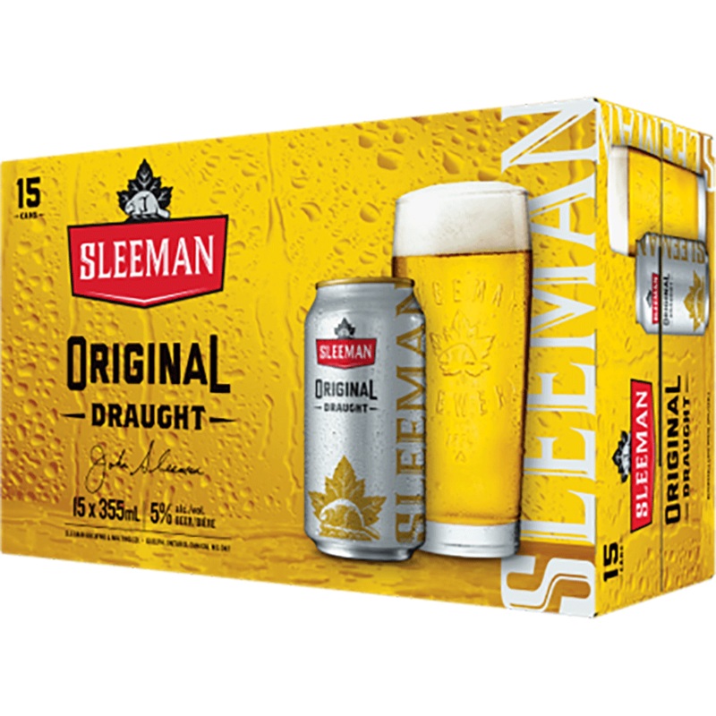 SLEEMAN ORIGINAL DRAUGHT 15 PK