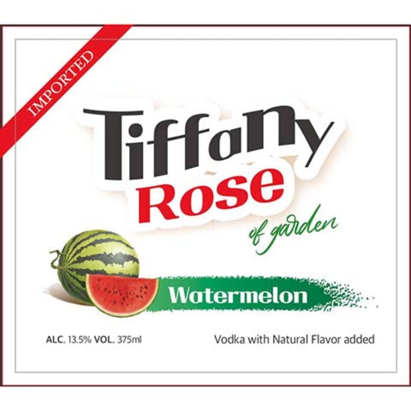 Tiffany Rose Watermelon Vodka 375ML BTL