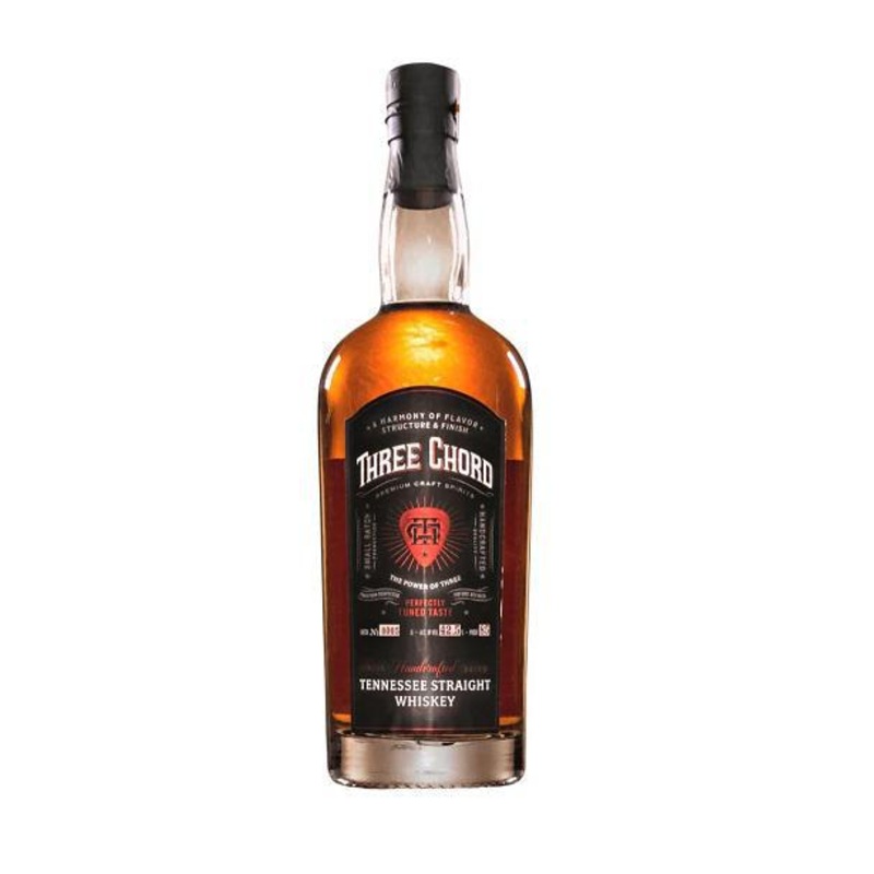 Whiskey Three Chord 750ml Straight Whiskey