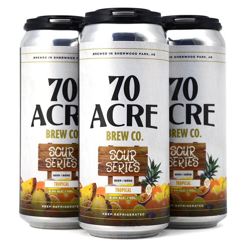 70 ACRE TROPICAL SOUR 473ML 4PK CAN @ St. Albert [1041188] 1892 ml