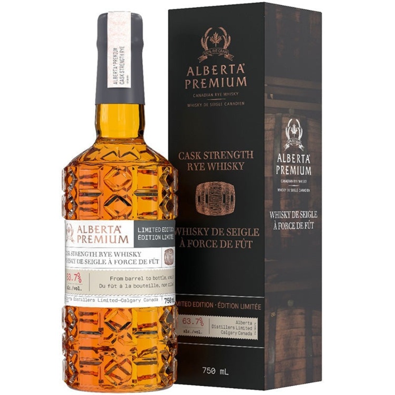 ALBERTA RYE WHISKY PREMIUM CASK STRENGTH LIMITED EDITION 127.4 750ML 750ML