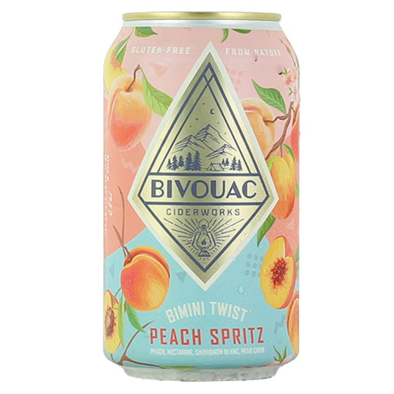 Bivouac Bimini Twist Peach Spritz Cider 12OZ SINGLE CAN