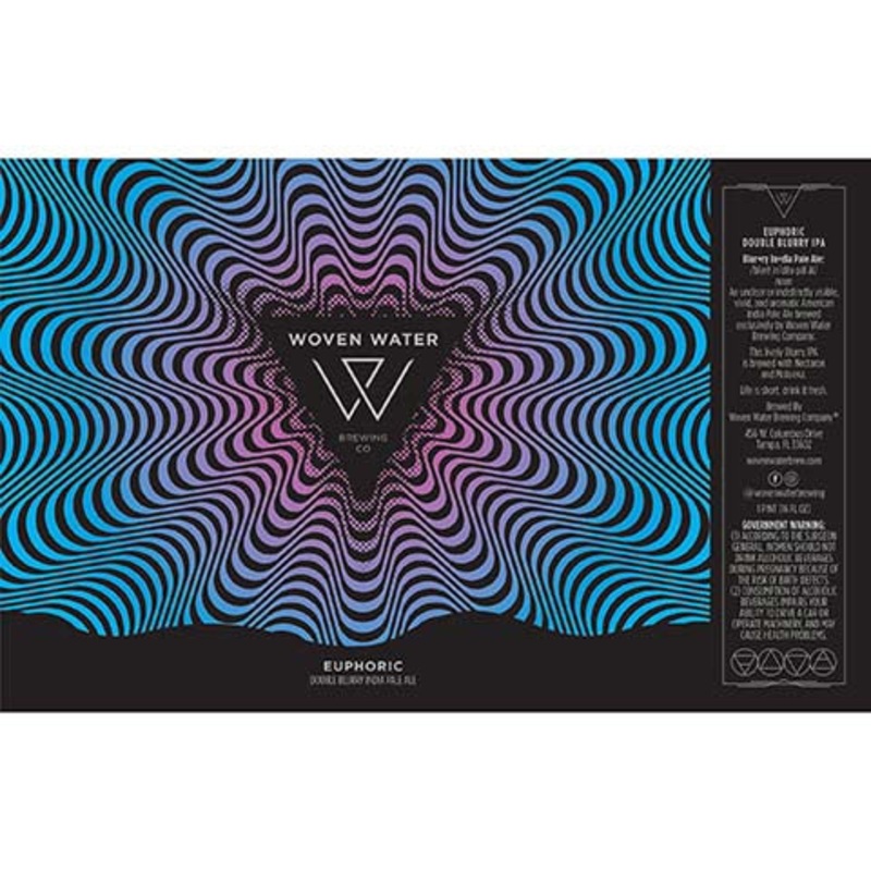 Woven Water Euphoric Double Blurry IPA 16OZ SINGLE CAN