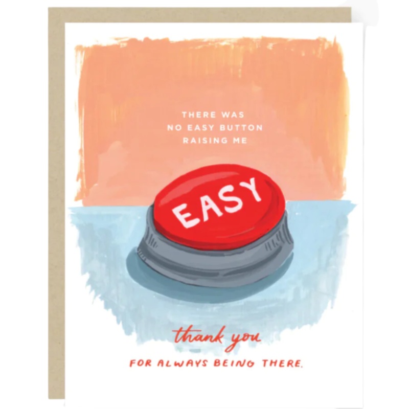 2021 Co. Not the Easiest Kid Gratitude Card