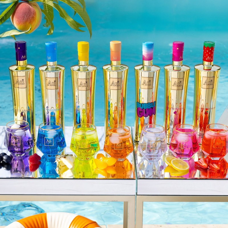 Au Vodka Juicy Peach Full Flavor Collection