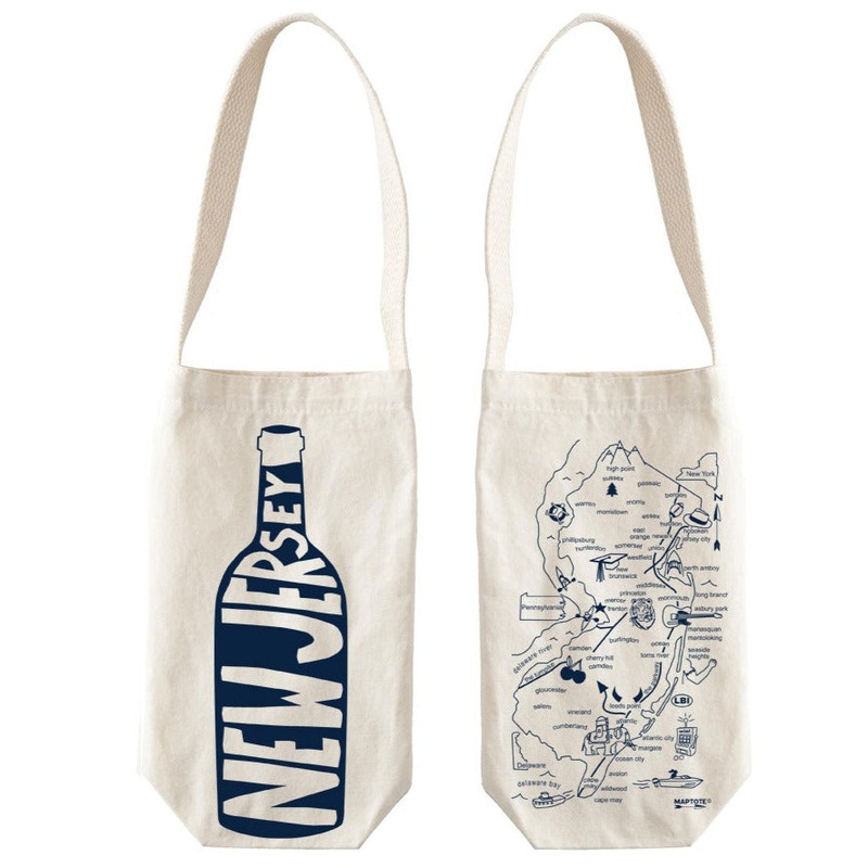 Maptote NJ Wine Tote