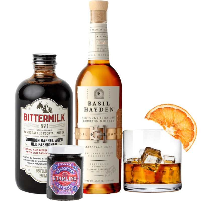 Basil Hayden Old Fashioned Gift Set Cheers to You