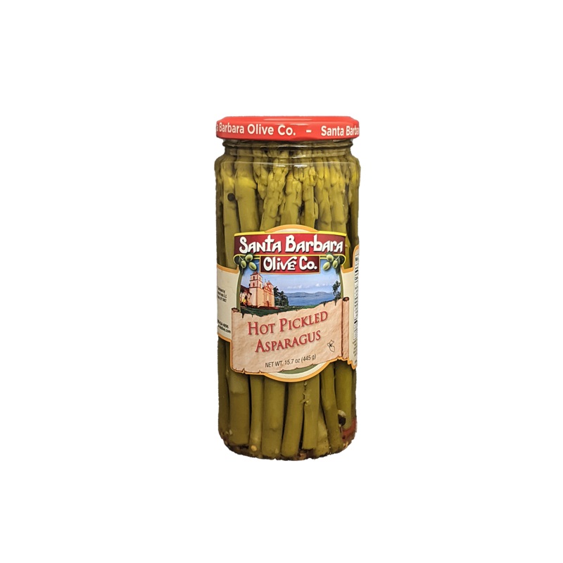 Santa Barbara Olive Company Hot Pickled Asparagus 15.7oz