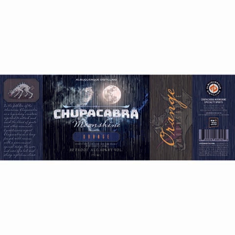 Albuquerque Chupacabra Moonshine (Orange) 750ML BTL
