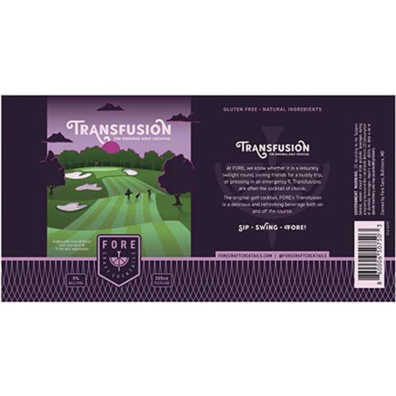 Fore Craft Transfusion 12OZ SINGLE CAN