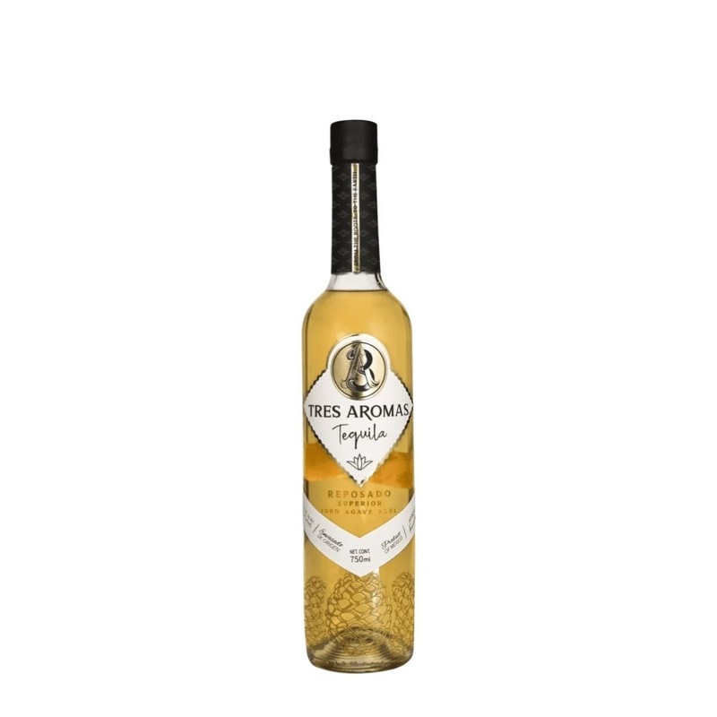 Tres Aromas Reposado Superior Tequila 750mL