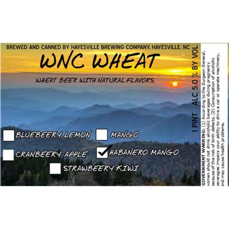WNC Wheat Habanero Mango 16OZ SINGLE CAN