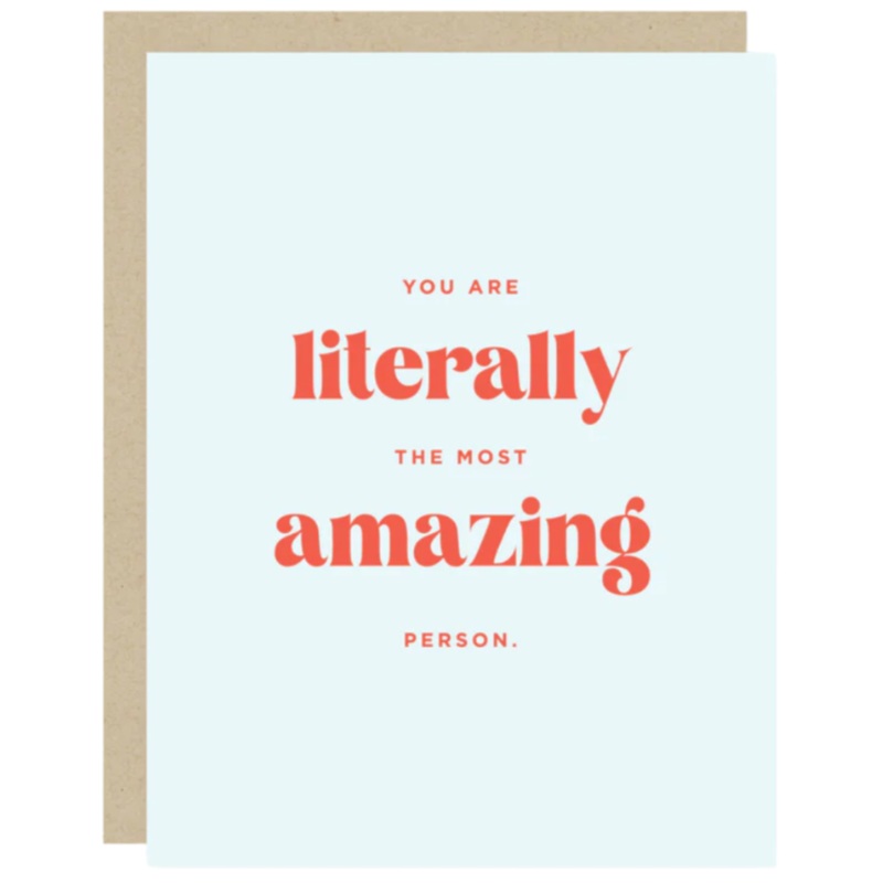 2021 Co. Literally Amazing Inspiration Card