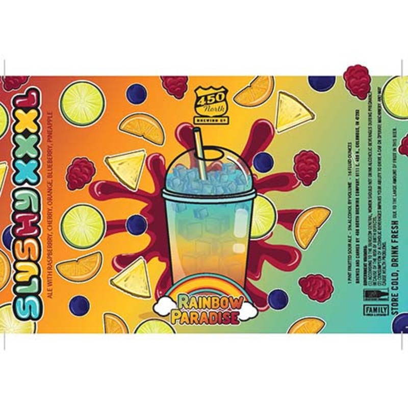 450 North Rainbow Paradise Ale 16OZ SINGLE CAN