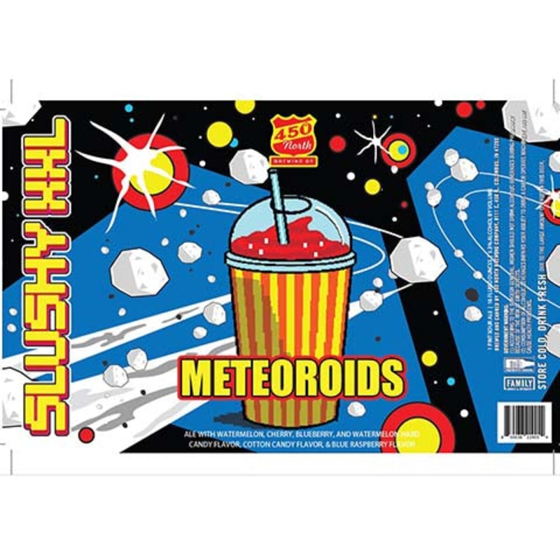 450 North SLUSHY XXL Meteoroids Sour 16OZ SINGLE CAN