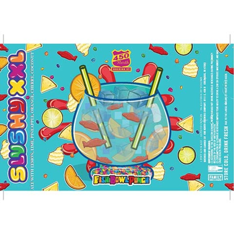 450 North Fishbowlpunch Slushy XXL Sour Ale 16OZ SINGLE CAN