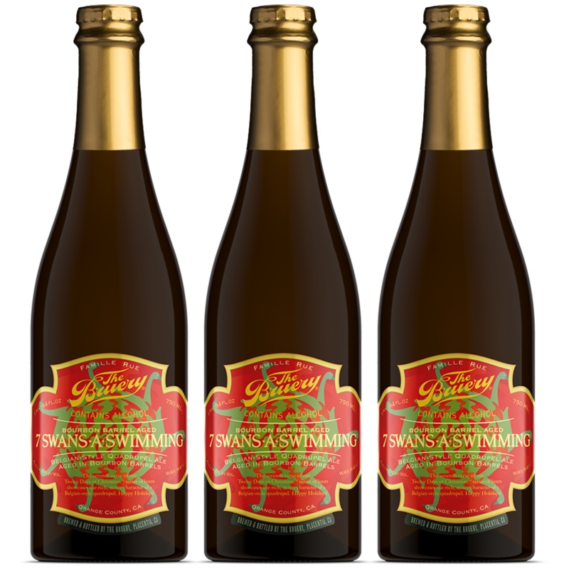 7 Swans-A-Swimming – Bourbon Barrel-Aged (2015) 3-Pack – 5% Off