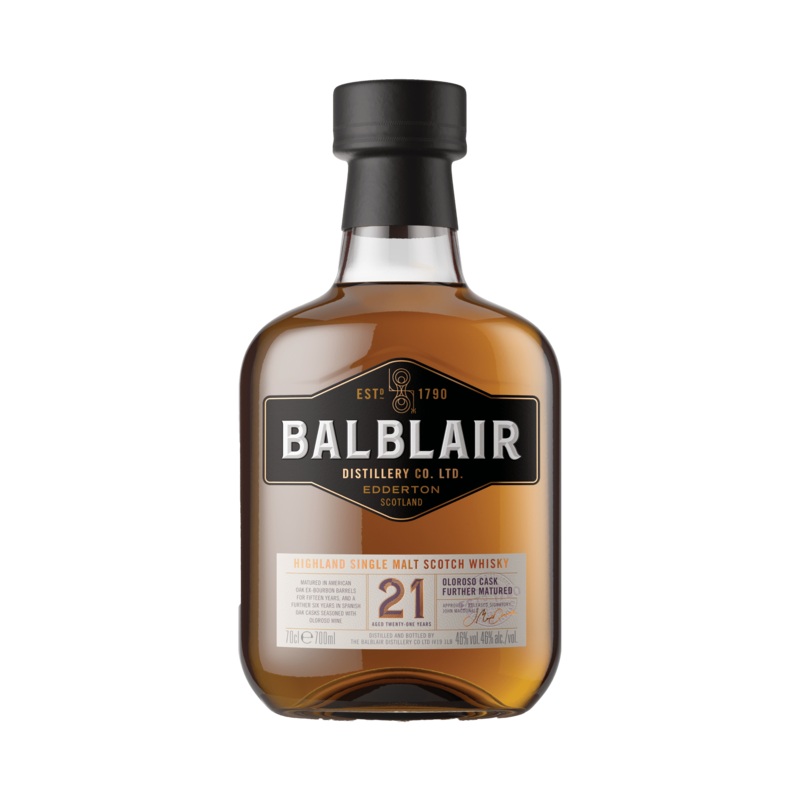Balblair 21 Year Old Single Malt Scotch Whisky