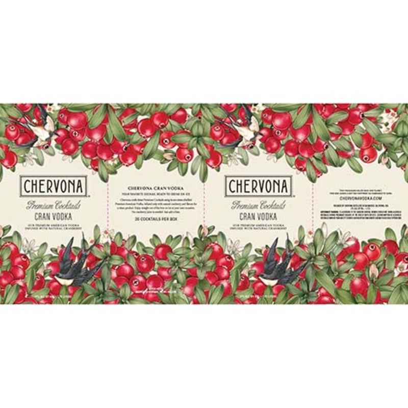 Chervona Cran Vodka 1.75L BTL