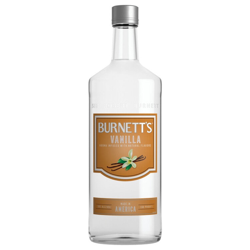 BURNETT’S VANILLA FLAVORED VODKA 60 750ML 750ML