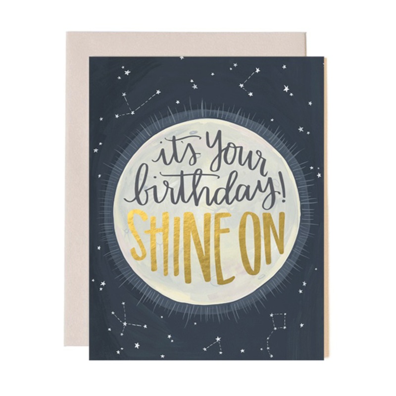 1Canoe2: Shine On Birthday Card