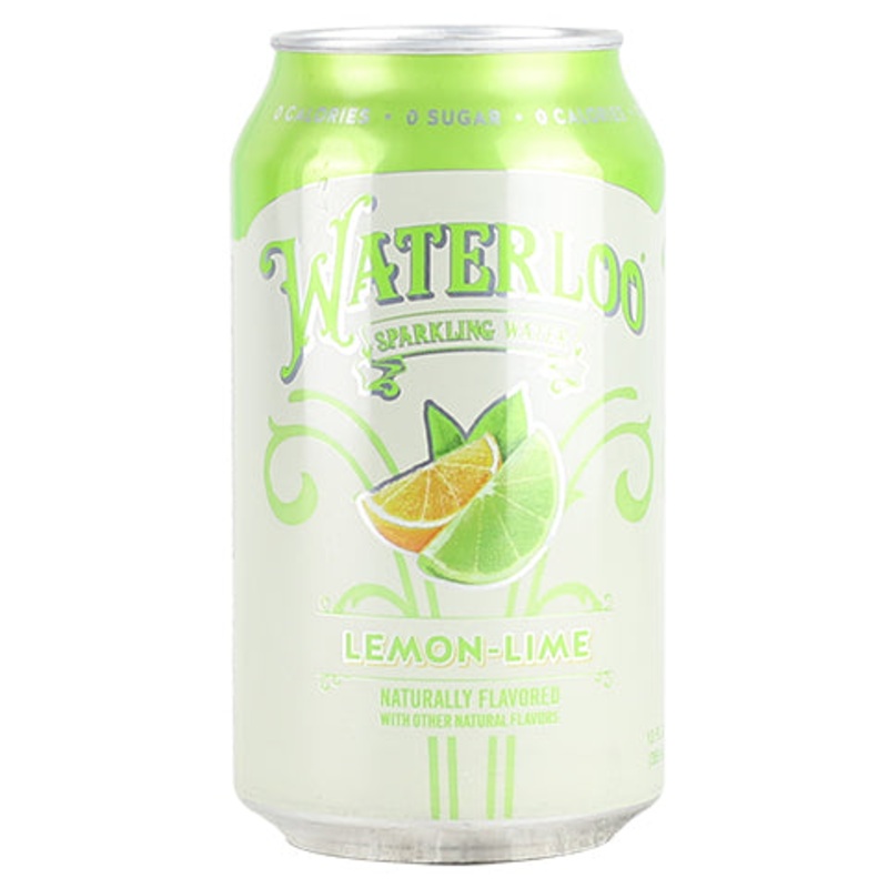 Waterloo Sparkling Water (lemon-lime) 12OZ SINGLE CAN