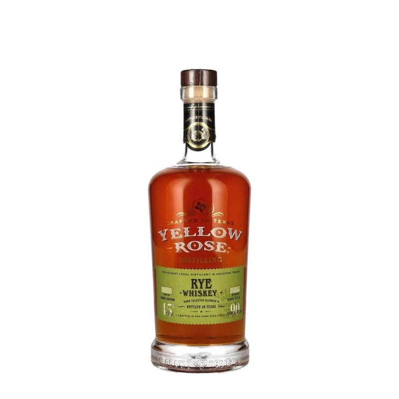 Yellow Rose Rye Whiskey 90PF 750mL