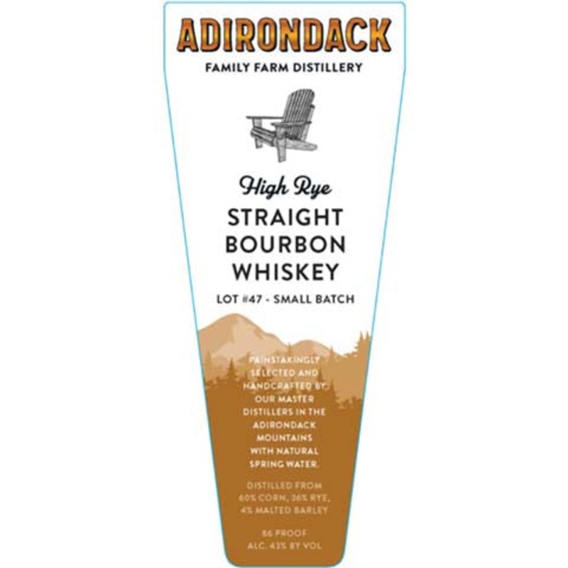 Springbrook Adirondack High Rye Bourbon 750ML BTL