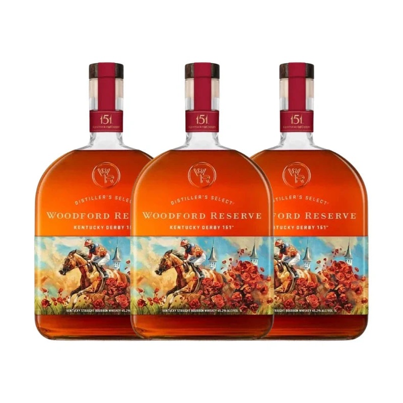 Woodford Reserve Kentucky Derby 151 3-Pack