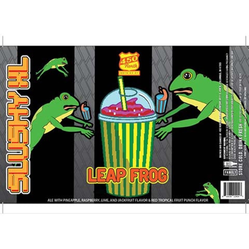 450 North SLUSHY XL Leap Frog Sour 16OZ SINGLE CAN