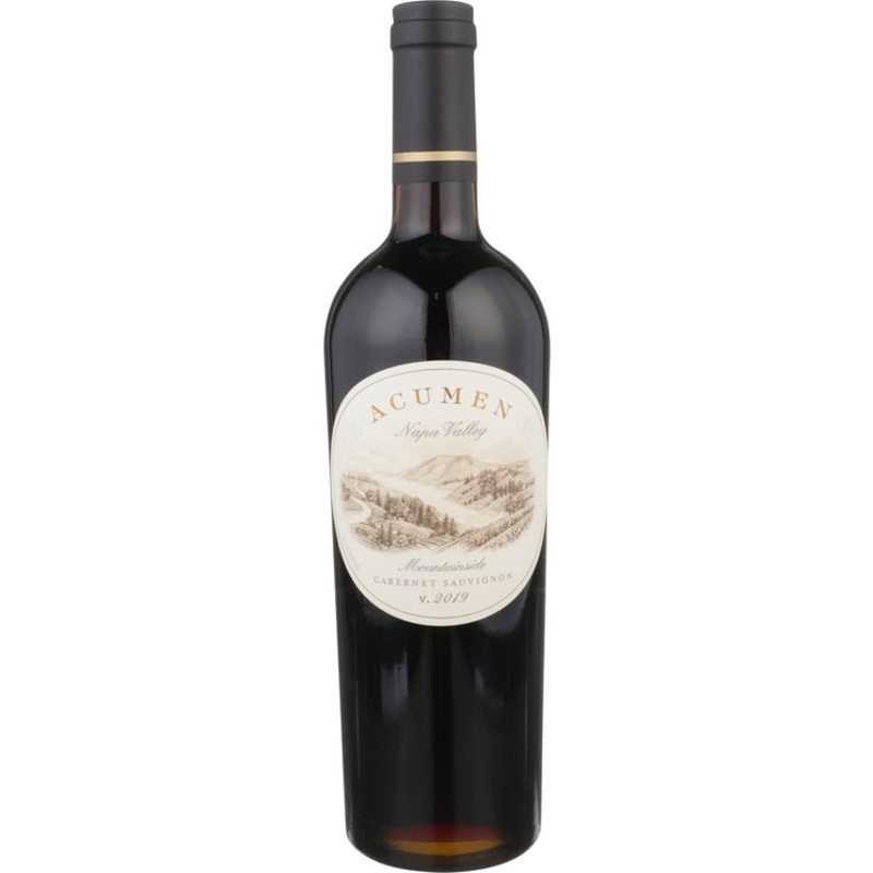 Acumen Cabernet Sauvignon Mountainside Napa Valley 2019 750ML 750ML