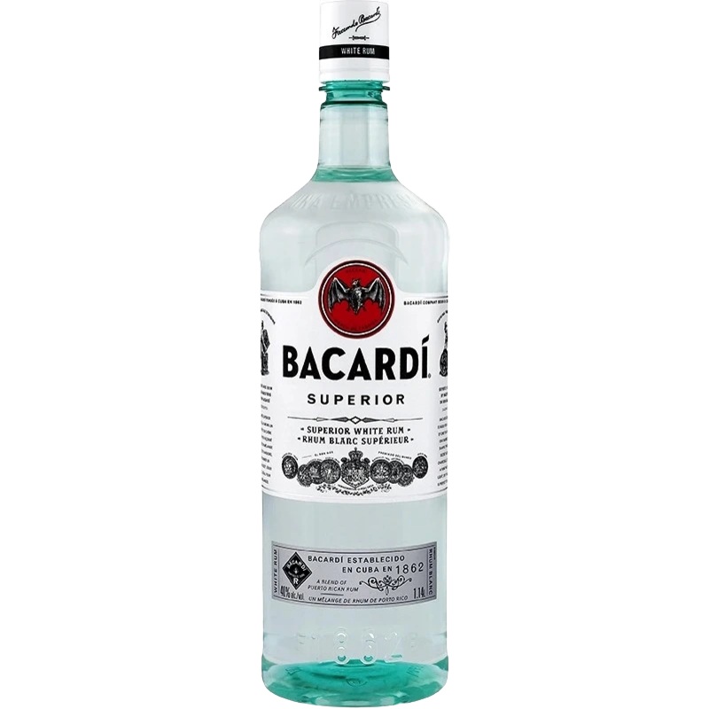 BACARDI WHITE RUM 1.14L PET @ St. Albert [1019105] 1140 ml