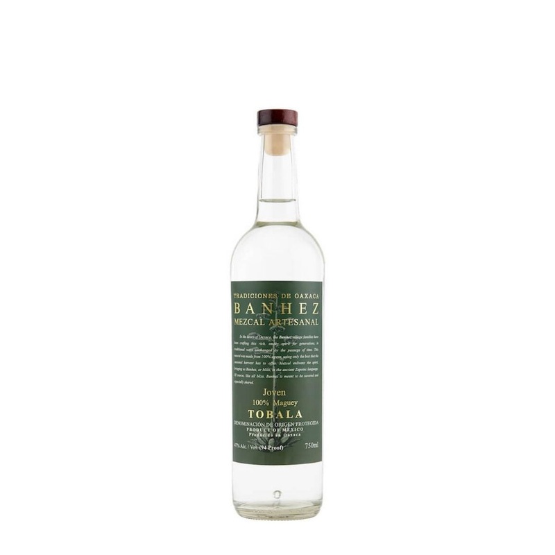 Banhez Mezcal Joven Tobala 750mL
