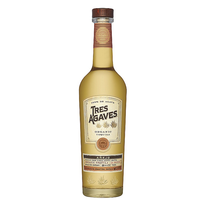 TRES AGAVES TEQUILA ANEJO 80 750ML 750ML