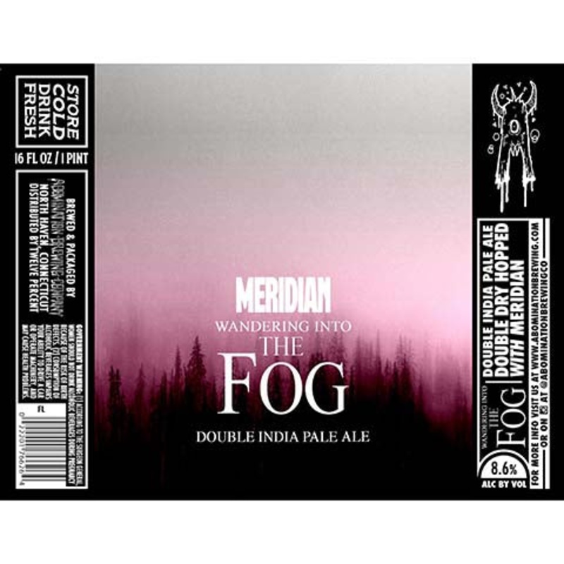 Abomination Wandering Into the Fog DIPA (Meridian) 16OZ SINGLE CAN