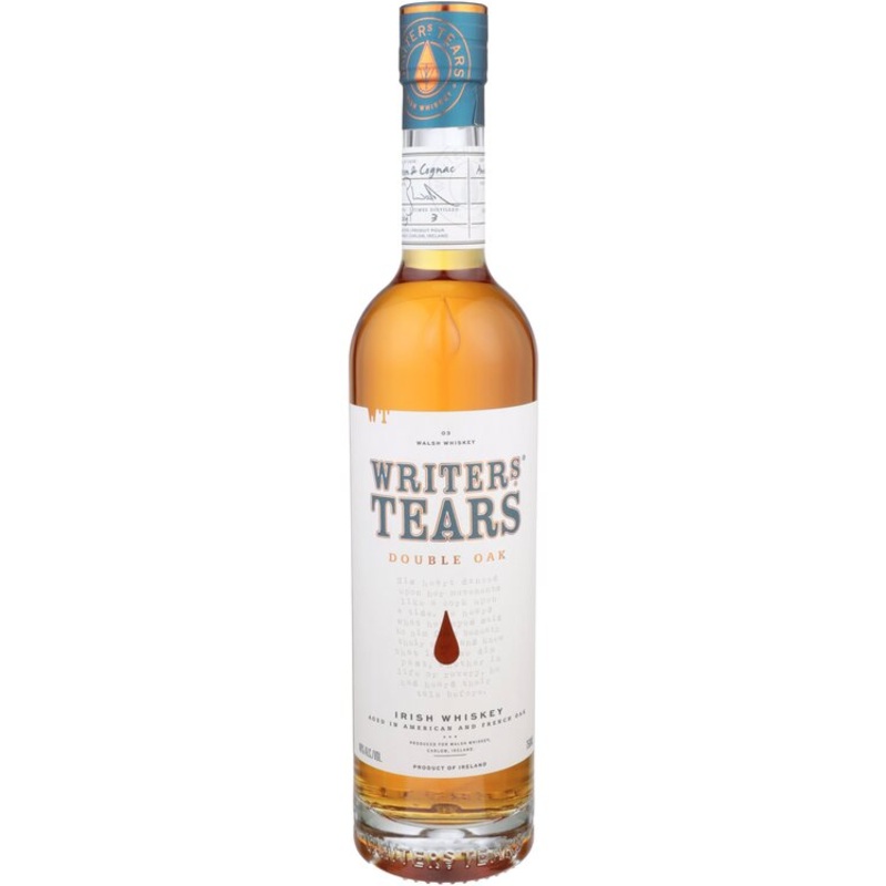 WRITERS TEARS BLENDED IRISH WHISKEY DOUBLE OAK 92 750ML 750ML