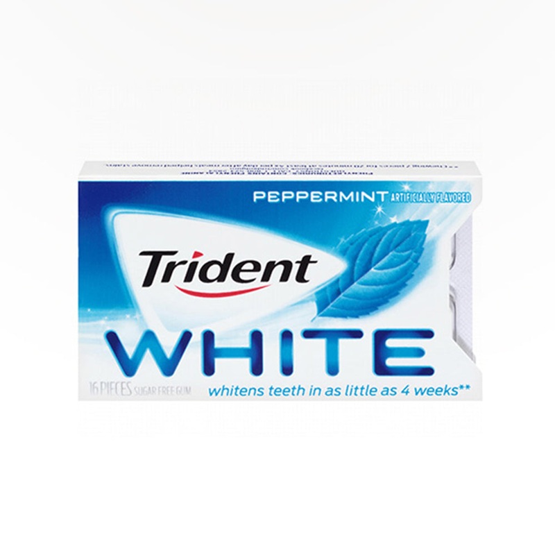 Trident White Peppermint Gum